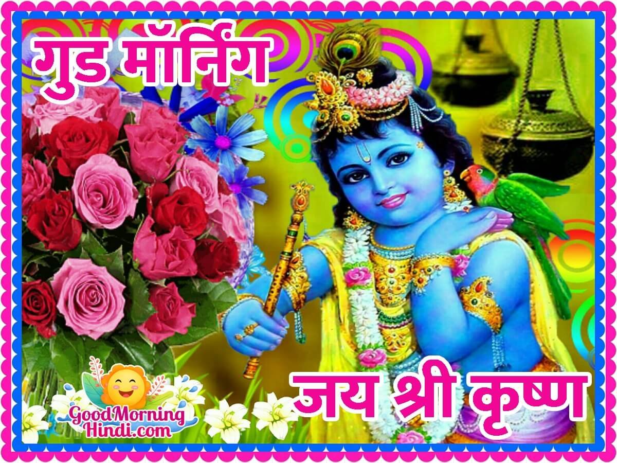 Good Morning Jai Shri Krishna Picture